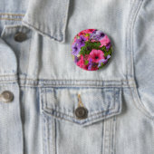 Badge Rond 5 Cm Roses (En situation)