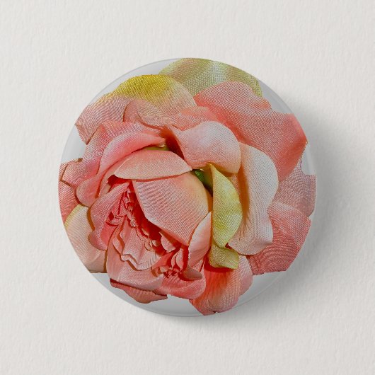 Badge Rond 5 Cm Roses de tissu coordonnant des articles (Devant)