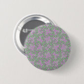 Badge Rond 5 Cm Rosettes (Devant & derrière)