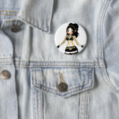 Badge Rond 5 Cm Rosi (En situation)