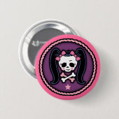 Badge Rond 5 Cm Rosie Roger - corde (Devant & derrière)
