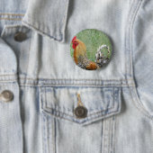 Badge Rond 5 Cm Rosters (En situation)