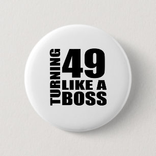Badge Rond 5 Cm Rotation de 49 comme des conceptions d'un