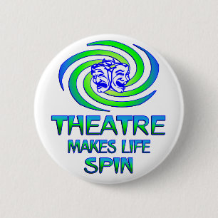 Badge Rond 5 Cm Rotations de théâtre