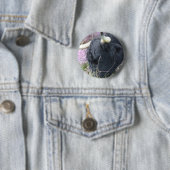 Badge Rond 5 Cm Roucoulement des montagnes (En situation)