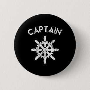 Badge Rond 5 Cm Roue de capitaine de bateau voilier cadeaux de voi