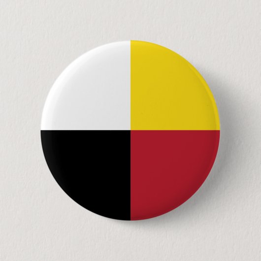 Badge Rond 5 Cm roue de médecine (Devant)