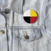 Badge Rond 5 Cm roue de médecine (En situation)