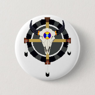 BADGE ROND 5 CM ROUE DE MÉDECINE