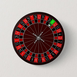 BADGE ROND 5 CM ROUE DE ROULETTE