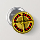 Badge Rond 5 Cm roue de roulette 3d (Devant & derrière)