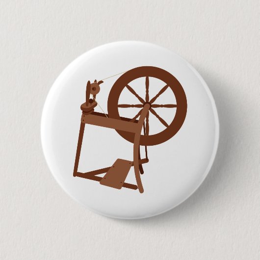 Badge Rond 5 Cm Roue tournante (Devant)