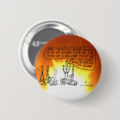 Badge Rond 5 Cm Roues de feu de camp (Devant & derrière)