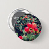 Badge Rond 5 Cm Rouge (Devant & derrière)