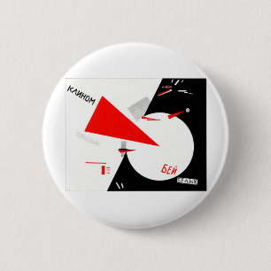 Badge Rond 5 Cm rouge-cale-type-que-cris perçants