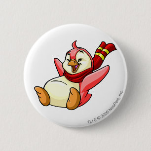 Badge Rond 5 Cm Rouge de Bruce