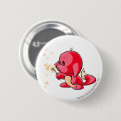 Badge Rond 5 Cm Rouge de Kacheek (Devant & derrière)