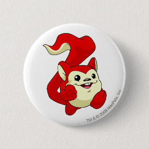 Badge Rond 5 Cm Rouge de Meerca