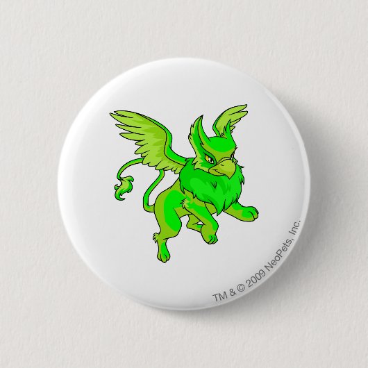 Badge Rond 5 Cm Rougeoyer d'aire (Devant)