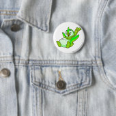 Badge Rond 5 Cm Rougeoyer de Bruce (En situation)