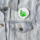 Badge Rond 5 Cm Rougeoyer de Kiko (En situation)