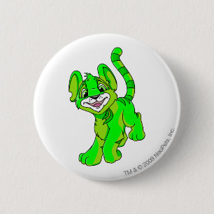 Badge Rond 5 Cm Rougeoyer de Kougra