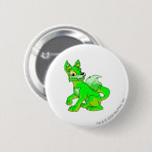 Badge Rond 5 Cm Rougeoyer de Lupe (Devant & derrière)