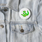 Badge Rond 5 Cm Rougeoyer de Techo (En situation)