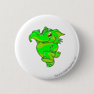 Badge Rond 5 Cm Rougeoyer d'Elephante