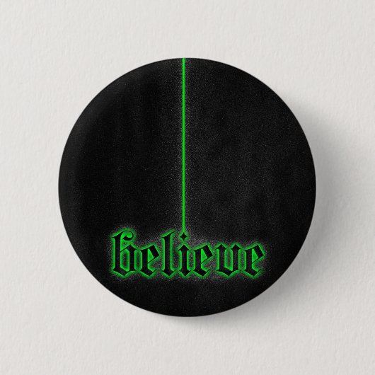Badge Rond 5 Cm Rougeoyer vert croient (Devant)
