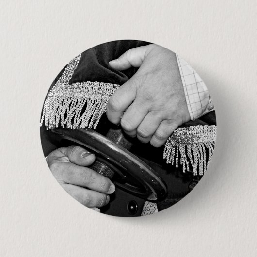 Badge Rond 5 Cm Rouleaux sacrés (Devant)