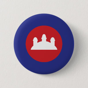 Badge Rond 5 Cm Roundel cambodgien