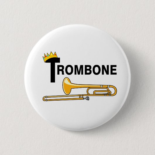 Badge Rond 5 Cm Royal Trombone (Devant)