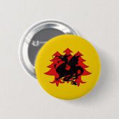 Badge Rond 5 Cm Royaume de Drachenwald Button (Devant & derrière)