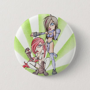 Badge Rond 5 Cm Royaume et Aiko
