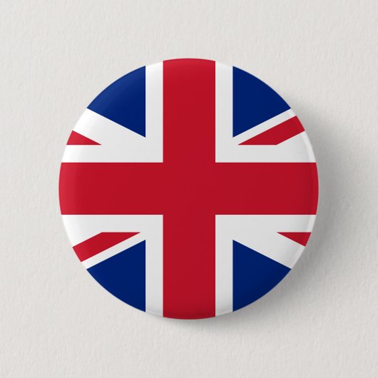 Badge Rond 5 Cm Royaume-Uni (British Flag) (Union Jack) (Royaume-U (Devant)