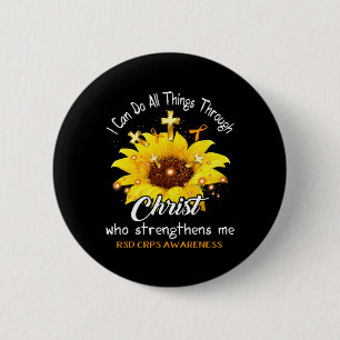 Badge Rond 5 Cm Rsd Crps Guerrier Je Peux Faire Tout