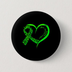 Badge Rond 5 Cm Ruban de sensibilisation à la greffe de moelle oss