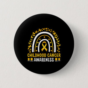 Badge Rond 5 Cm Ruban de sensibilisation au cancer de l'enfant 