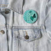 Badge Rond 5 Cm Ruban de sensibilisation aux troubles obsessionnel (En situation)