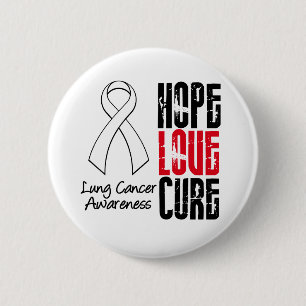 Badge Rond 5 Cm Ruban de traitement d'amour d'espoir de Cancer de