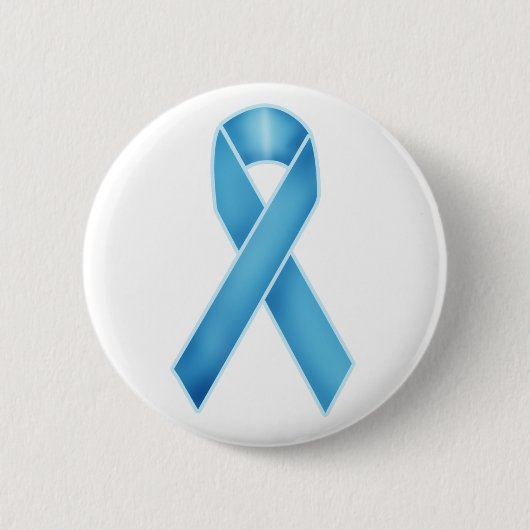 Badge Rond 5 Cm Ruban de turquoise (Devant)