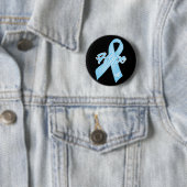 Badge Rond 5 Cm Ruban Hope - Cancer de la prostate (En situation)