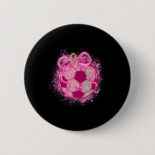 Badge Rond 5 Cm Ruban Rose Sensibilisation au Cancer du Sein Coque