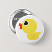 Badge Rond 5 Cm Rubber Duckie (Devant & derrière)