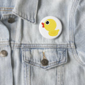 Badge Rond 5 Cm Rubber Duckie (En situation)