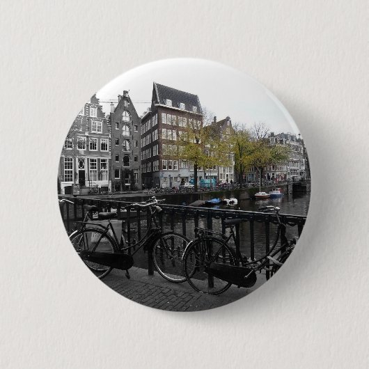 Badge Rond 5 Cm Rue d'Amsterdam (Devant)