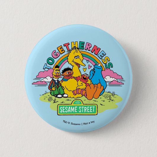Badge Rond 5 Cm Rue Sésame | Basculement (Devant)
