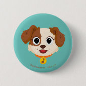 Badge Rond 5 Cm Rue Sésame | Tango Face (Devant)
