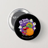 Badge Rond 5 Cm Rue Sésame | Tous Les Tricks Pas De Traitements ! (Devant & derrière)